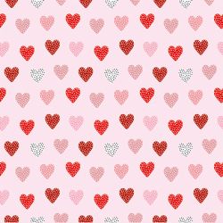 Design Pattern Hearts&Love 30x30 - CREA2301-14