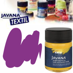 Текстилна боя Javana тъмен текстил 50мл - 57 виолетово