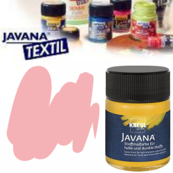 Текстилна боя Javana тъмен текстил 50мл - 68 роза