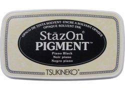 StazOn PIGMENT - Тампон за всякаква твърда или гланцирана повърхност - Плътно Черен