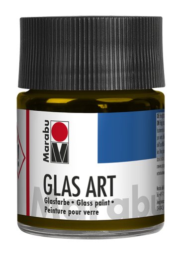 Боя за стъкло Marabu Glas Art 50 мл - жълто 420