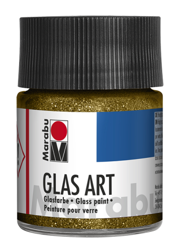 Marabu Glas Art 50 ml - glitter-gold 582 