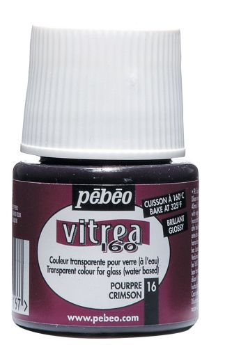 Боя за стъкло Vitrea 160 - 50 мл - Пурпурна 16