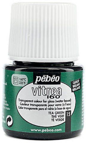 Paint for glass Vitrea 160 - 50 ml - Tea green 15
