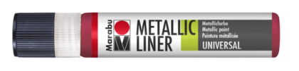 Marabu Metallic Liner 25 ml - red 732