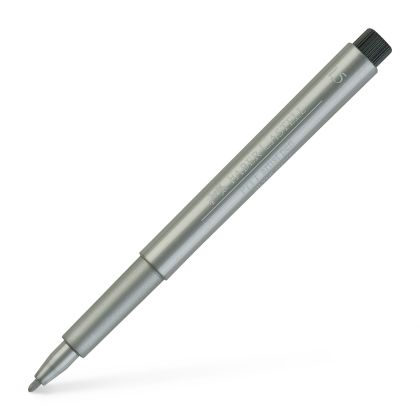 Маркер металик - Pitt artist pen 1,5 мм Faber-Castell - 251 silver
