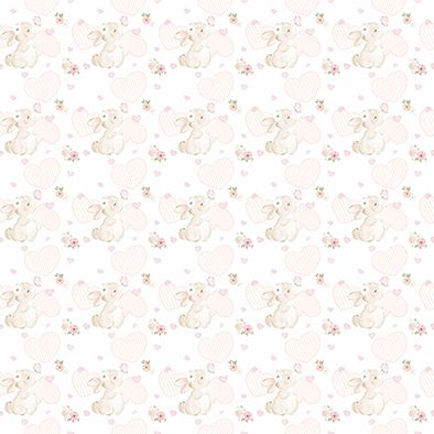 Design Paper Cute Little Bunny 30x30 - CREA2001-09
