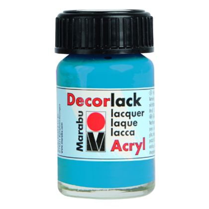 Marabu Decorlack 15 ml - cyan 056