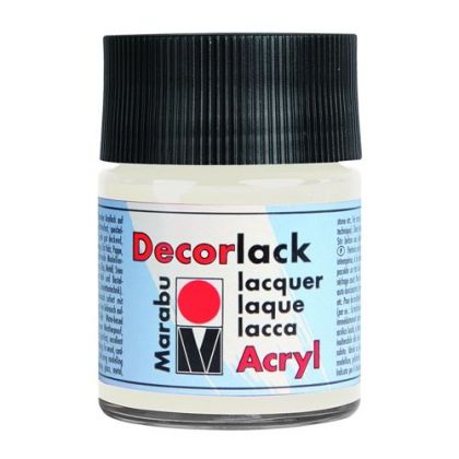 Marabu Decorlack 50 ml - white 070