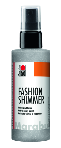 Спрей за текстил Marabu Fashion-Shimmer - 581 сребро