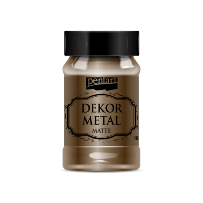Dekor Metal Matte 100 ml - chocolate P35204