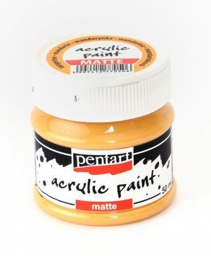 Acrylic paint matte 50 ml - tangerine  P20982