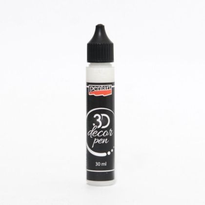 3D Decor Pen 30 ml - white 33850