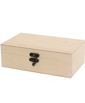 Дървена кутия 15х23х8.5см