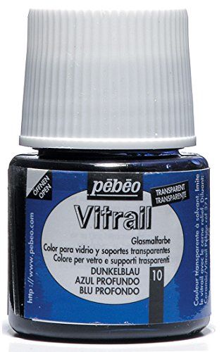 Боя за стъкло Vitrail 45 мл - 10 тъмносиньо