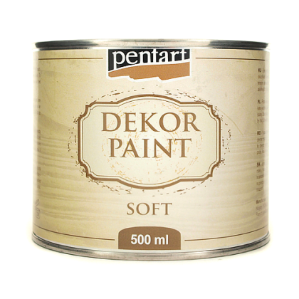 Dekor paint, soft 500 ml - white P22717