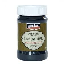 Lasur gel - for outdoor and indoor use 100 ml - ebony - P21511