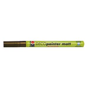 Matte acrylic marker 1 - 2 mm  - Deco Painter Marabu copper 087