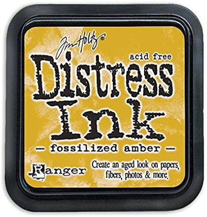 Tim Holtz 46783 - Distress Mini Ink Pad -fossilized amber