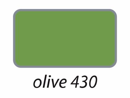 Гладко фолио за апликация върху текстил - 430 оливно зелено