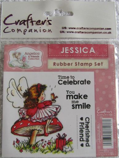 Rubber stamp - Jessica  - 100x100 mm