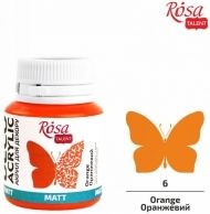 Matte Acrylic Paint for Kraft Projects Rosa Deco 20 ml -  orange  20006