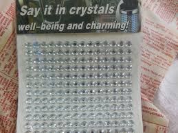 Самозалепващи перли 84 бр. кристални 5 мм CR84-5