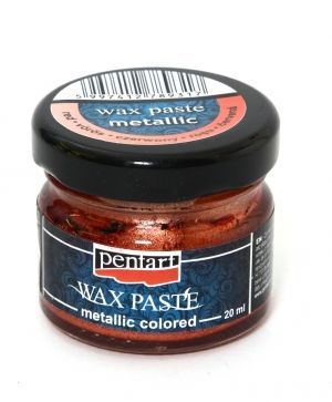 Wax paste - metallic 20ml - red  26680