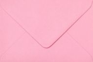 Envelope for letters, cards and invitations in pink color and size 114 mm x 162 mm, format C6, made of smooth paper with a density of 115 g / sq.m.