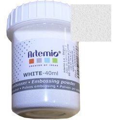  Фина ембосинг пудра 40ml - бяла 10005127