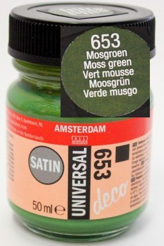 Acrylic paint Universal Decorfin 16 ml - U653 moss green