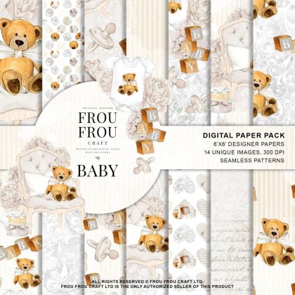 Design Paper Baby 30x30 cm - FF230130