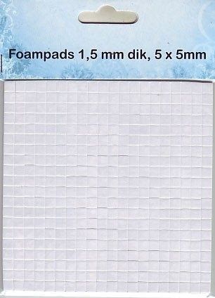 ADHESIVE PADS - 5х5х2mm 400 pcs