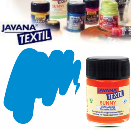 Fabric paint Javana dark light textile  50ml - 34 blue
