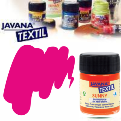 Fabric paint Javana dark light textile  50ml - 36 pink