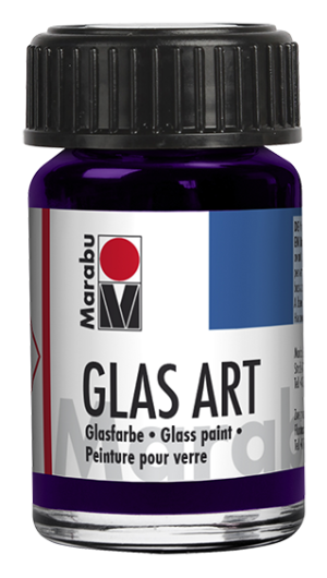 Боя за стъкло Marabu Glas Art 15 мл - виолет 450