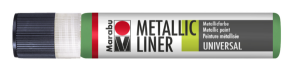 Marabu Metallic Liner 25 ml - light green 762