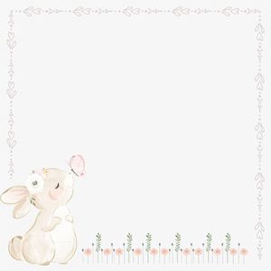 Design Paper Cute Little Bunny 30x30 - CREA2001-06