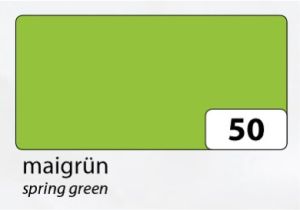 Хартия Фолиа 130 гр - 50 пролетно зелено