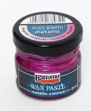 Wax paste - metallic 20ml - magenta  26681
