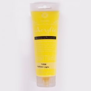 Acrylic paint 120ml -  yellow  light 1208