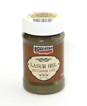 Lasur gel - for outdoor and indoor use 100 ml - oak - P21505