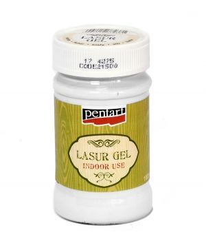 Lasur gel - for outdoor and indoor use 100 ml - white - P21500