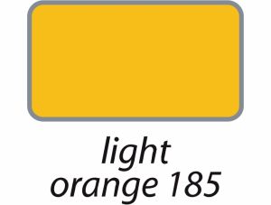 Гладко фолио за апликация върху текстил - 185 светъл оранж