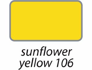 Гладко фолио за апликация върху текстил - 106 слънчогледово жълто