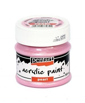 Acrylic paint metallic 50 ml - pink 3536