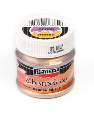 Chameleon pearl effect acrylic paint 50 ml - lilac-gold P3499
