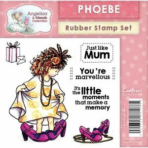 Rubber stamp - Phoebe - 100x100 mm