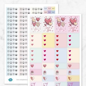 Planner Stickers Love and Tears