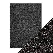  Glitter Paper black  : 250 gsm : А4